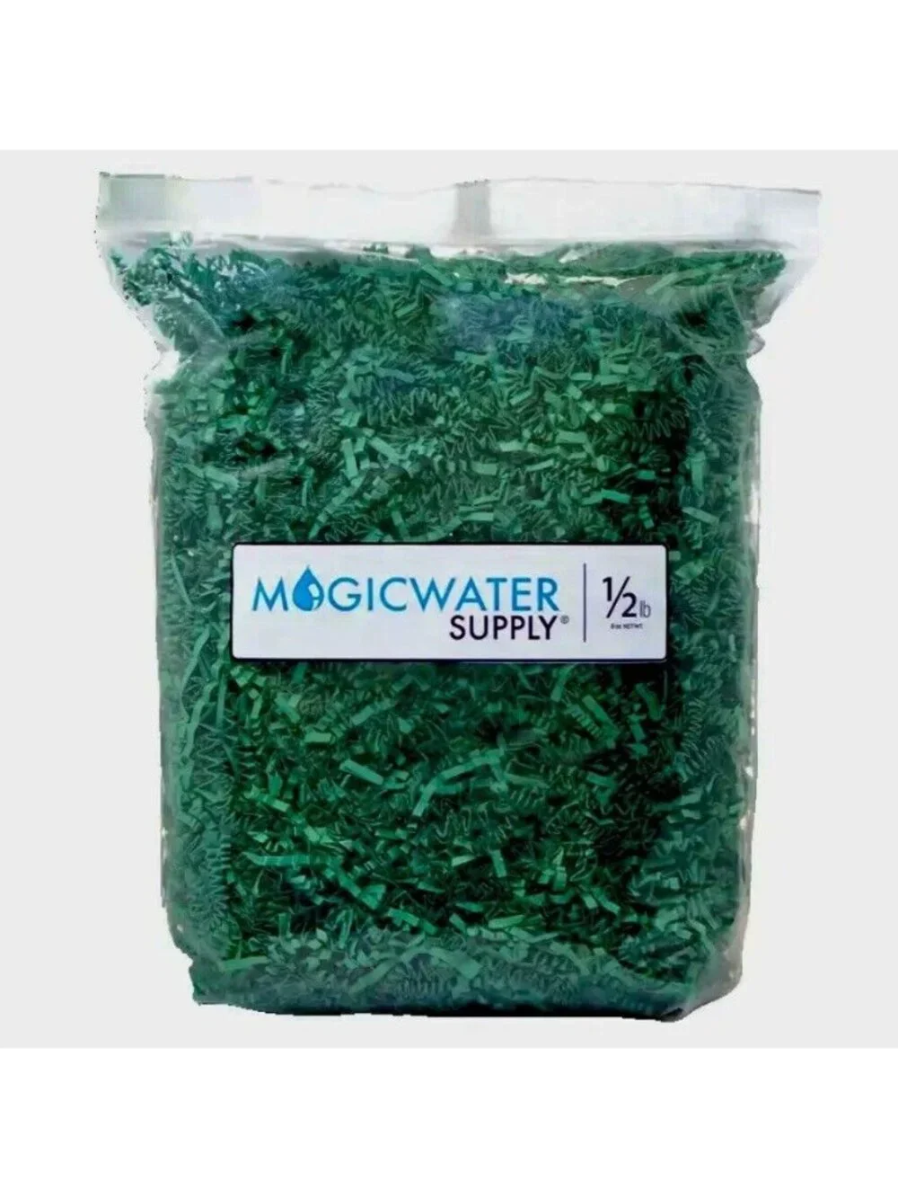 Magicwater Supply 1/2 lb Forest Green Crinkle Cut Paper Grass Shred Filler Gifts